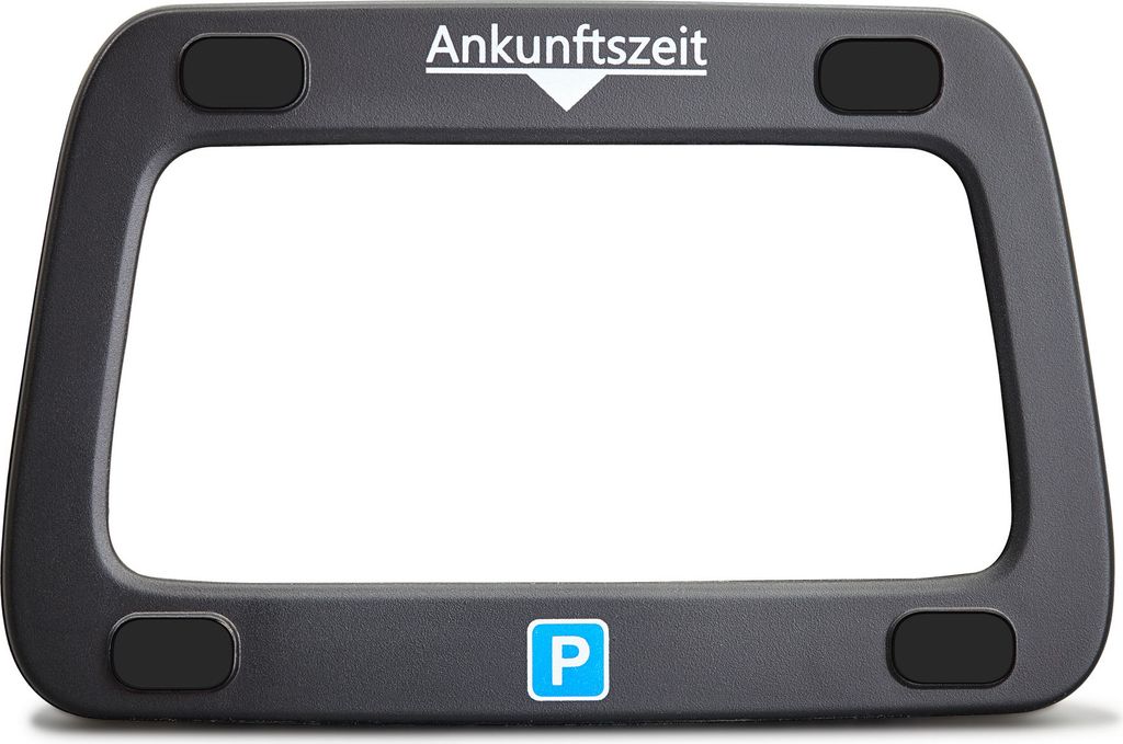 Parkwächter Scheibenadapter mit 4 Klebepads (Für Digitale Parkscheibe)