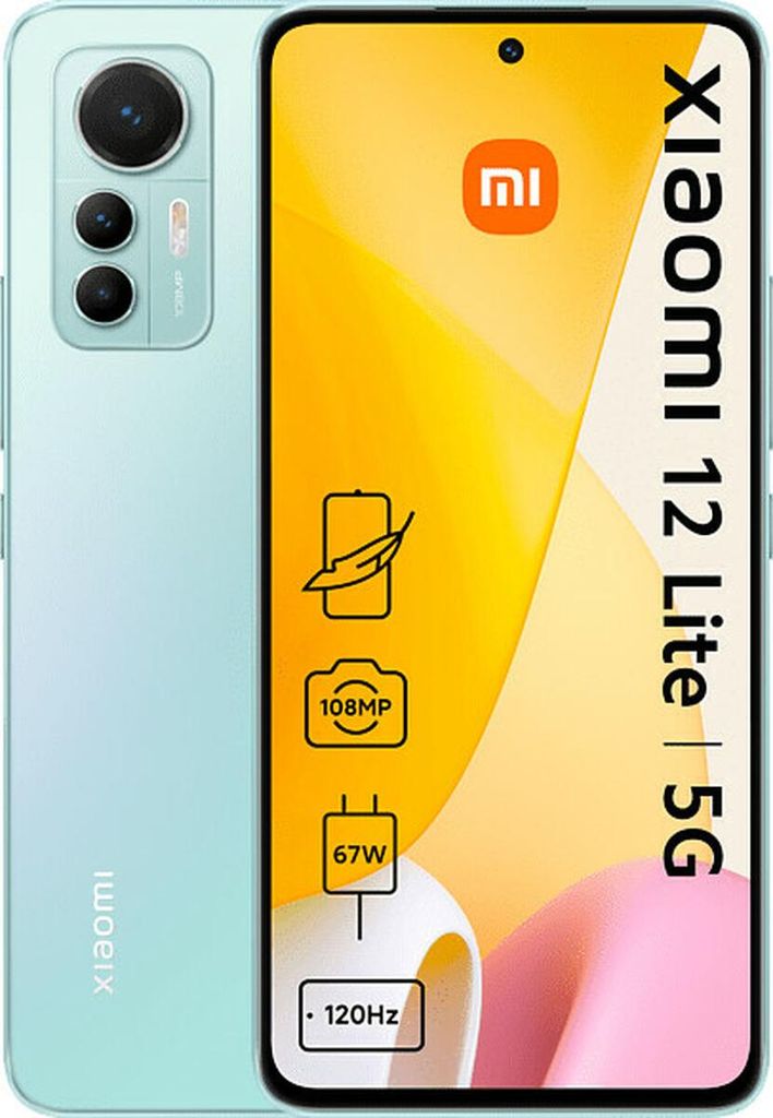 Smartphone Xiaomi Xiaomi 12 Lite 6.55" Octa Core 6 GB RAM Produktbild 