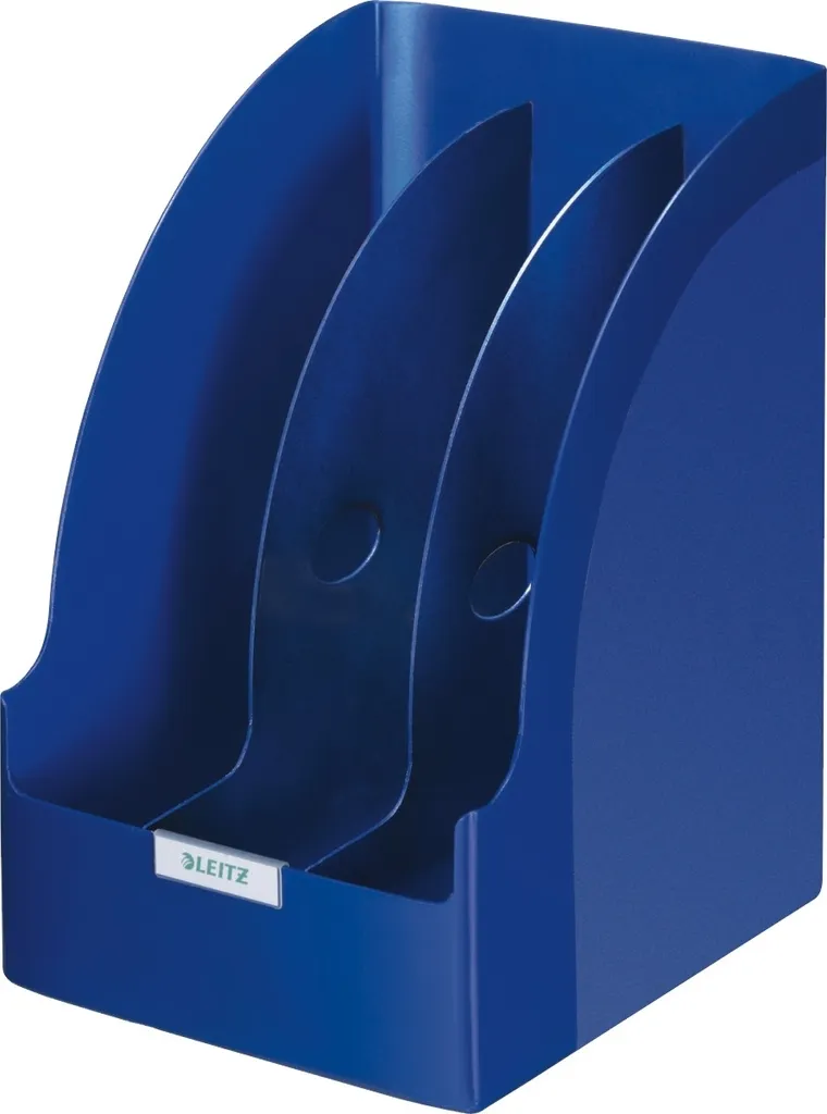 Stop au désordre : Pack 3 porte-revues Jumbo Plus A4 bleu robuste