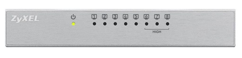 Zyxel ES-108A V3 Unmanaged Fast Ethernet (10/100) Produktbild 3