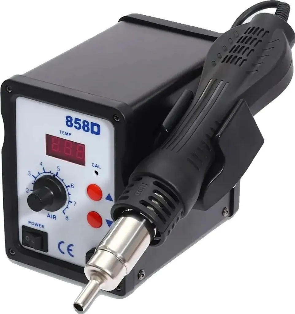Station air chaud 700W anti-surchauffe pour dessoudage sans risque