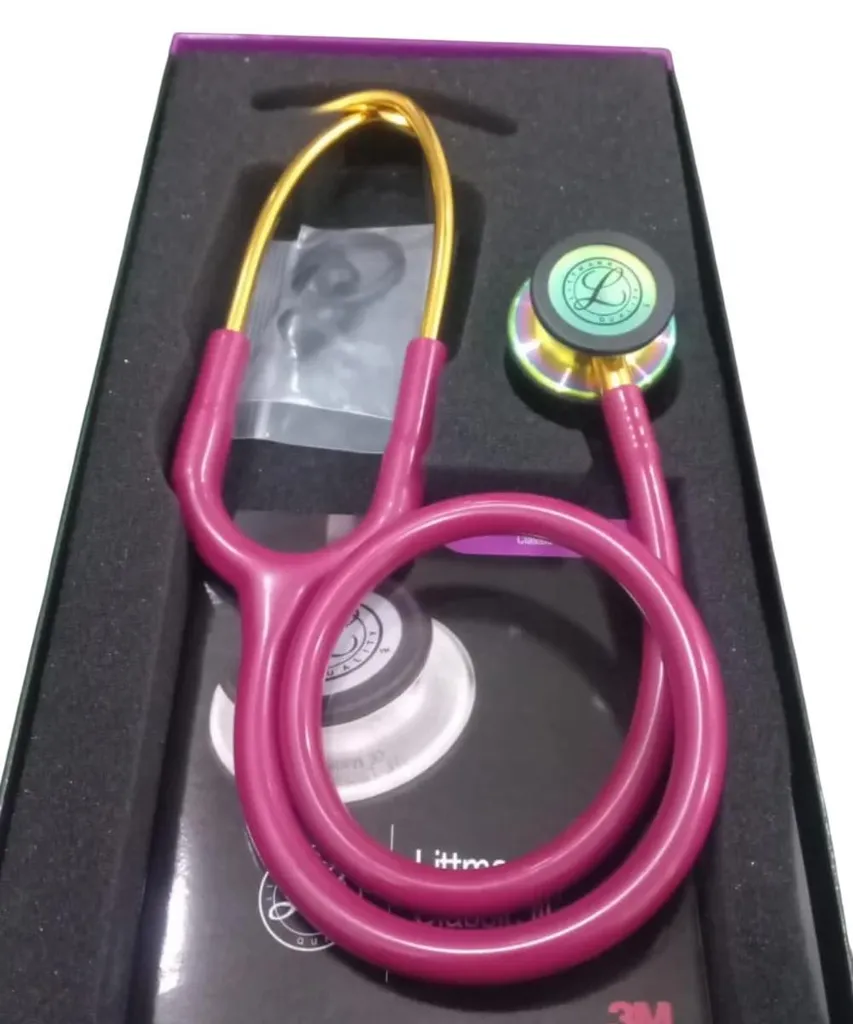 Stéthoscope professionnel 69 cm avec membrane à double fréquence 5806