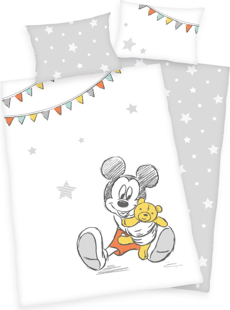 Mickey Mouse Bettwäsche /  Babybettwäsche / Produktbild 