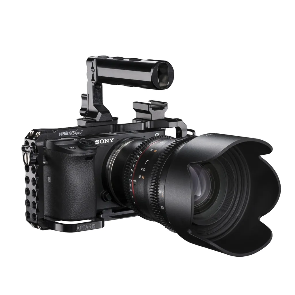 Support de montage vidéo pour Sony A6000 A6300 A6500 Walimex pro