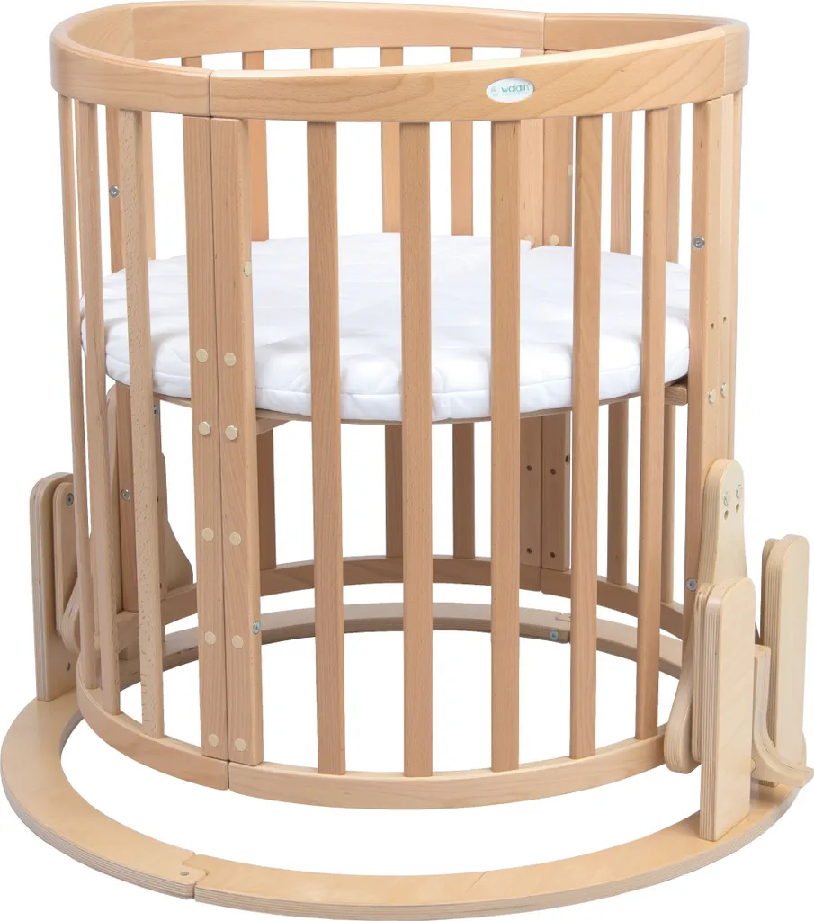 Accessoire balançoire lit bébé 7in1 pour aider bébé à s'endormir bois