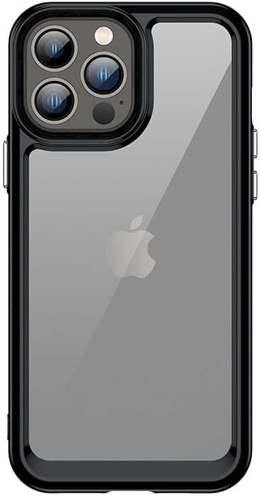 Outer Space Case Hülle Cover Handy-Hülle Schutz Hardcover Gelrahmen für Xiaomi Redmi Note 12 5G Schwarz