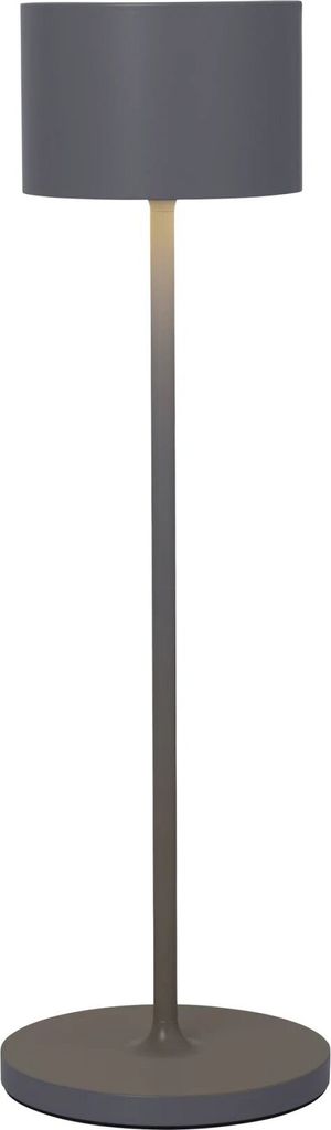 Blomus Mobile LED-Leuchte FAROL Warm Gray, LED-Lampe, Stehleuchte, Tischleuchte, Aluminium, Grau, 66126