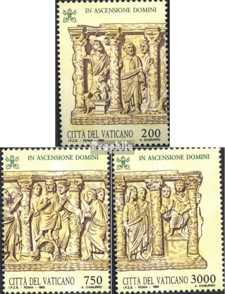 Briefmarken Vatikanstadt 1993 Mi 1090-1092 (kompl.Ausg.) postfrisch Christi Himmelfahrt