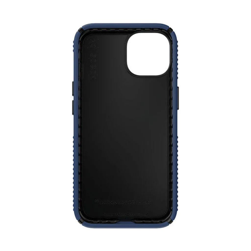 Coque iPhone 14 avec Grip Antidérapant Speck Presidio2 Microban Bleu - 9