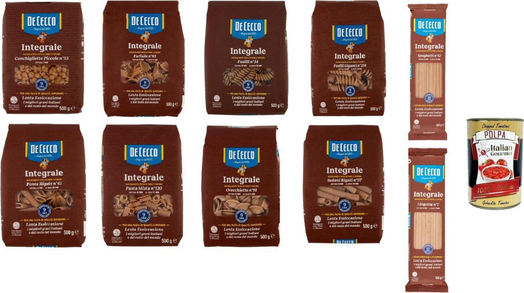 De Cecco Testpalet Pasta Integrale Vollkornnudeln Nudeln Produktbild 