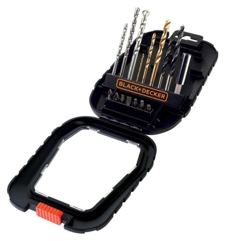 Black & Decker A7186-XJ, Wiertarka, Zestaw wierteł, Twarde Zdjęcie produktu 