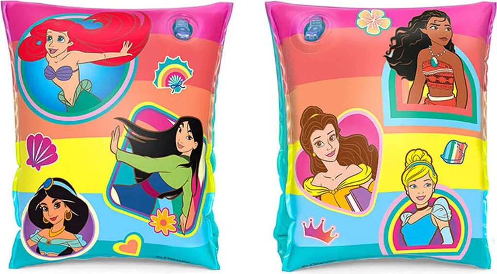 Brassards de Piscine Disney Princesses 23x15 cm Bestway pour la Baignade