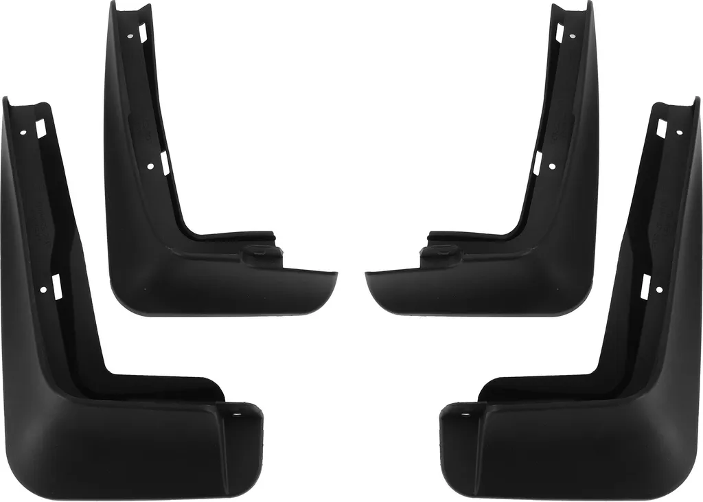 Bavettes de Boue ABS Haute Résistance pour Mini Cooper 2022-2024 Noires