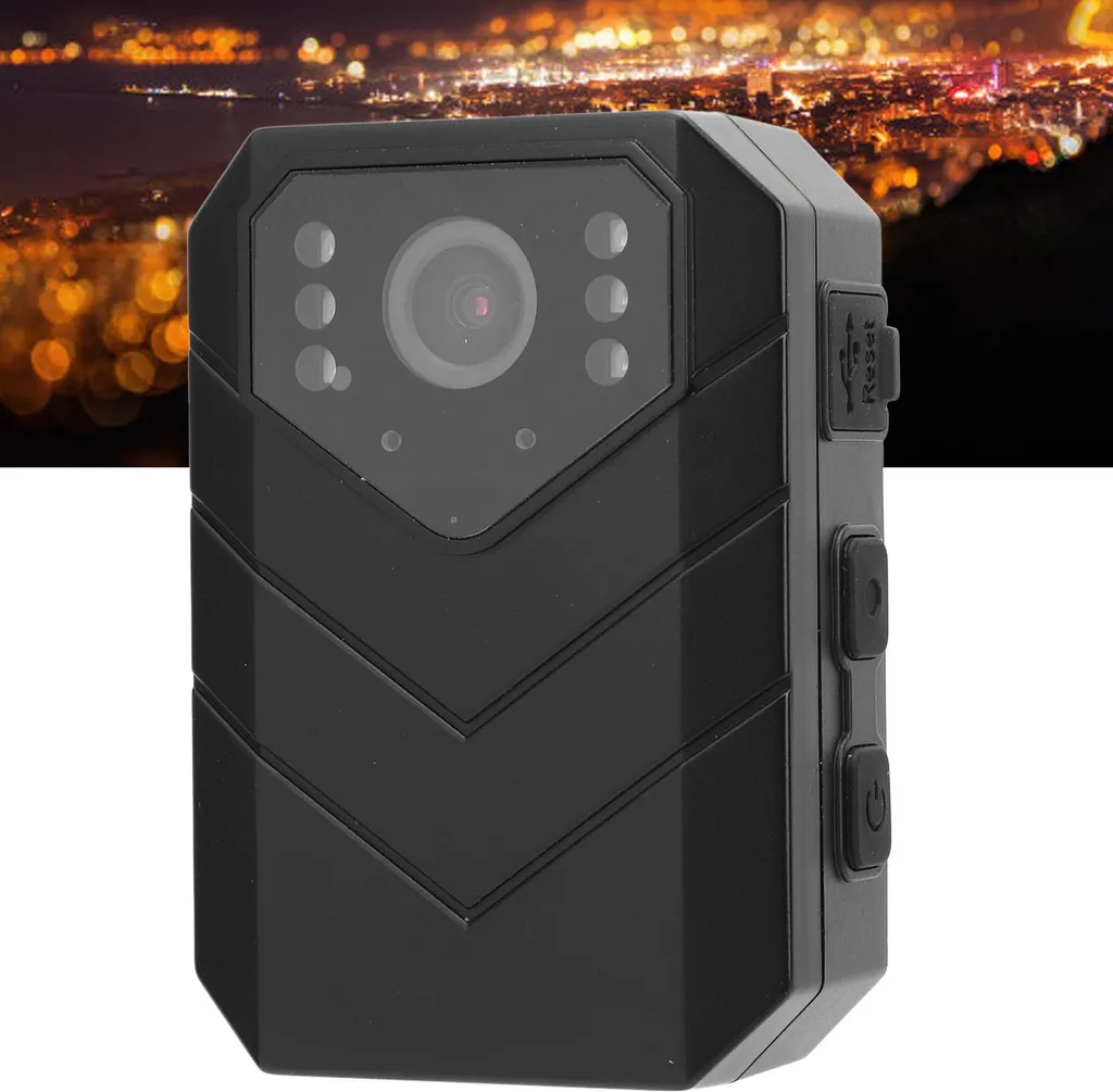 Caméra d'intervention 4K stabilisée 6 axes avec vision nocturne HD