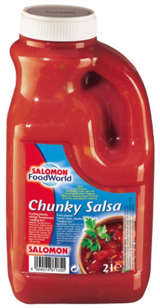 Salomon Chunky Salsa rossa di pomodoro a pezzi mediamente Immagine del prodotto 