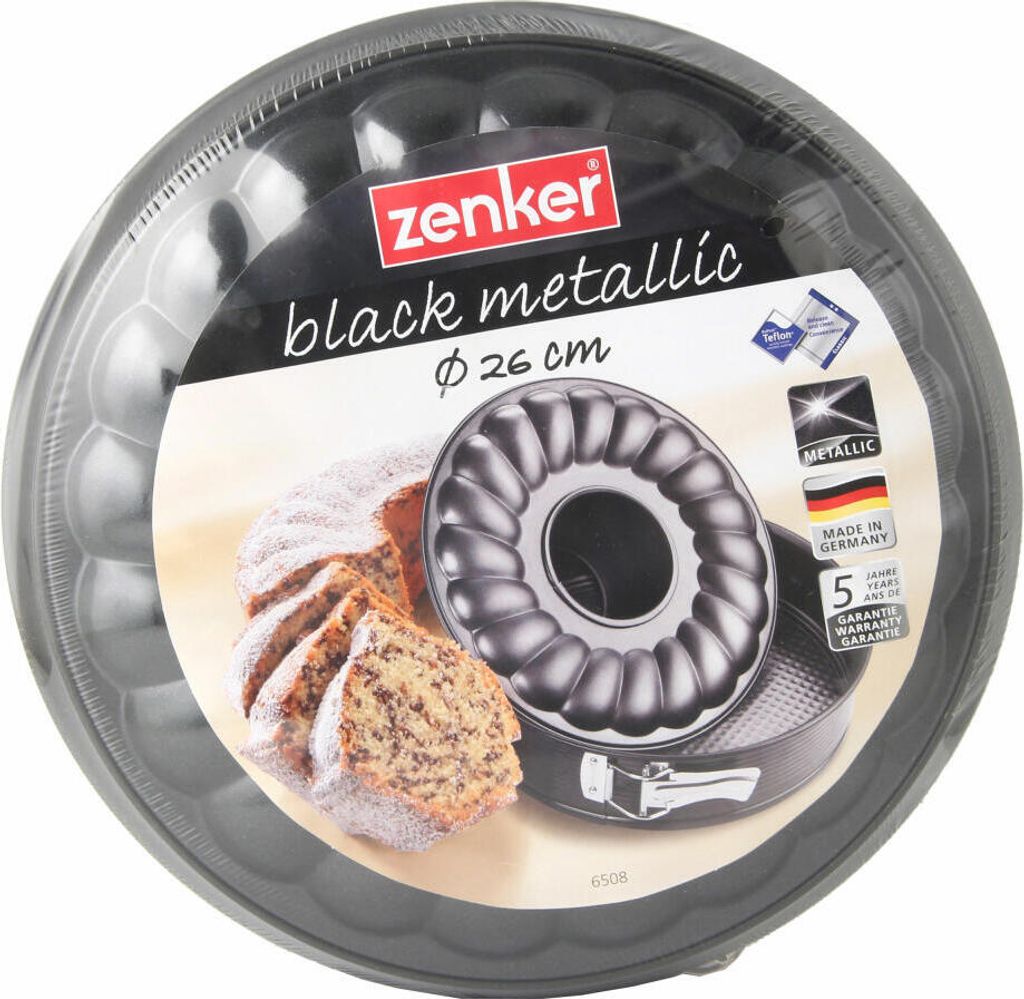 Zenker Springform BlackMetallic mit Flach- und Rohrboden, Ø Produktbild 14