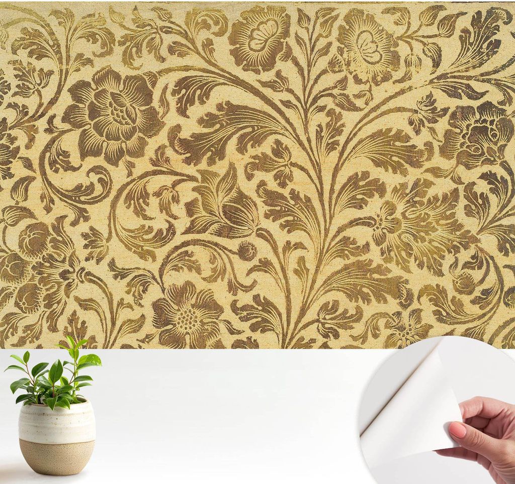 Fototapete selbstklebend - 104x70 cm - Tapete - Wandtapete - Wandbilder - Klebefolie - Dekofolie - Tapete Folie - Wand - Dekoration - Wohnzimmer - ...