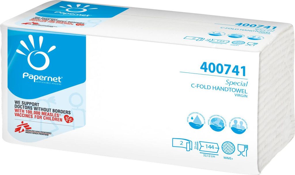 Papernet 400741, Zellulose, Weiß, 19,5 g/m², Papernet Produktbild 