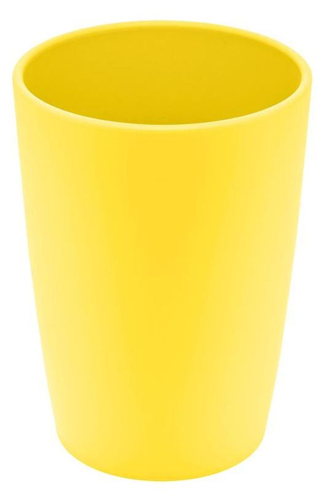 Trinkbecher, gelb.