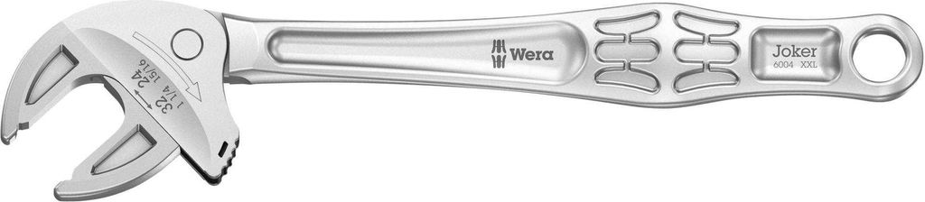 A single WERA Joker XXL adjustable wrench shown against a white background.