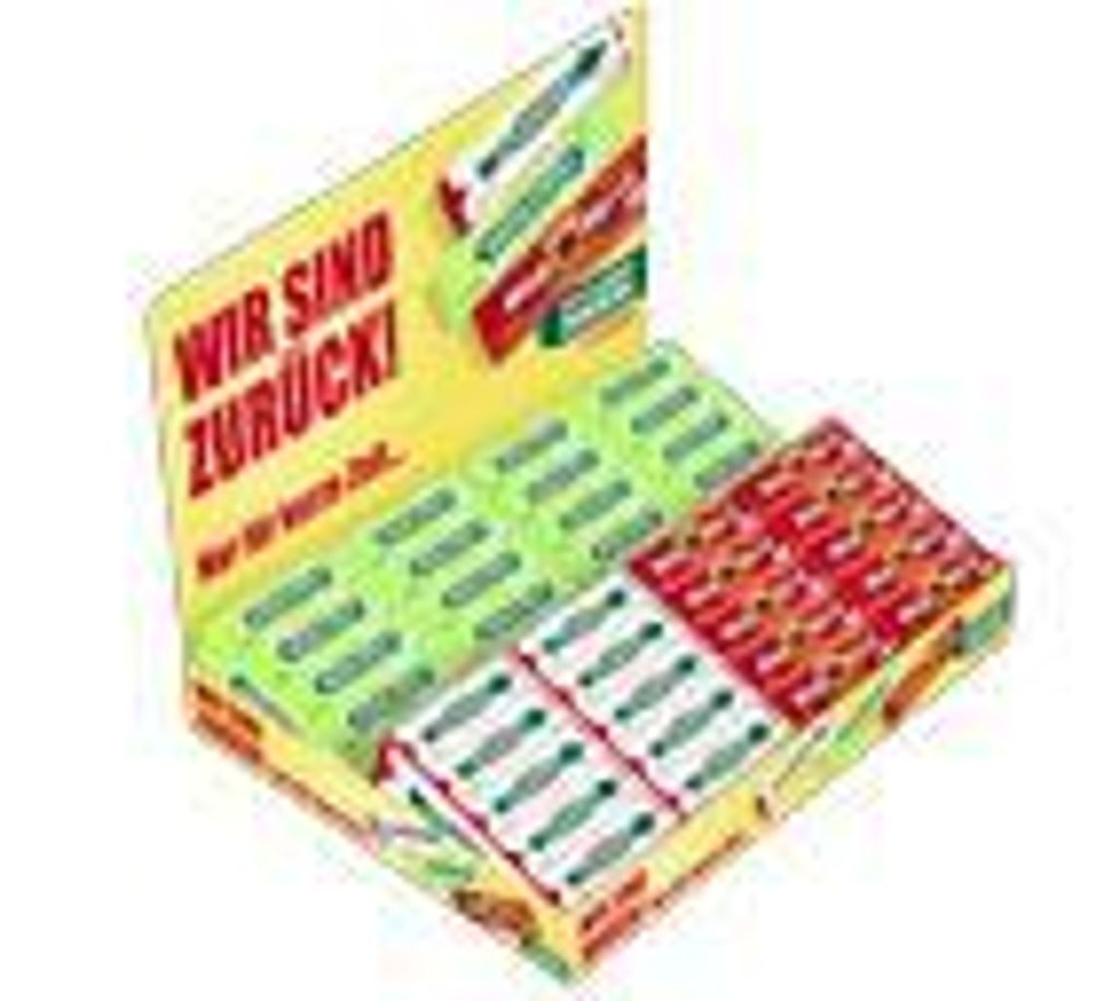 Sortimentskarton WRIGLEY'S SPEARMINT DOUBLEMINT BIG RED 120x10 Dragees
