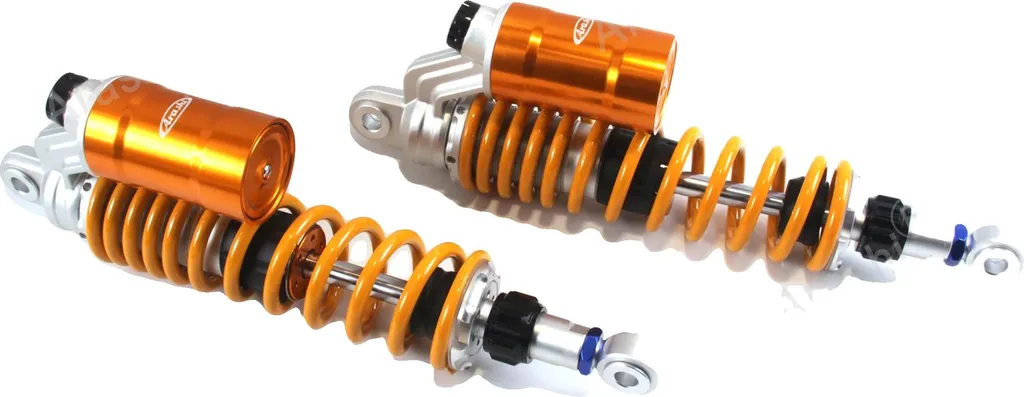 Amortisseur Monotube 360mm Réglable, Débattement 67mm pour Scooter