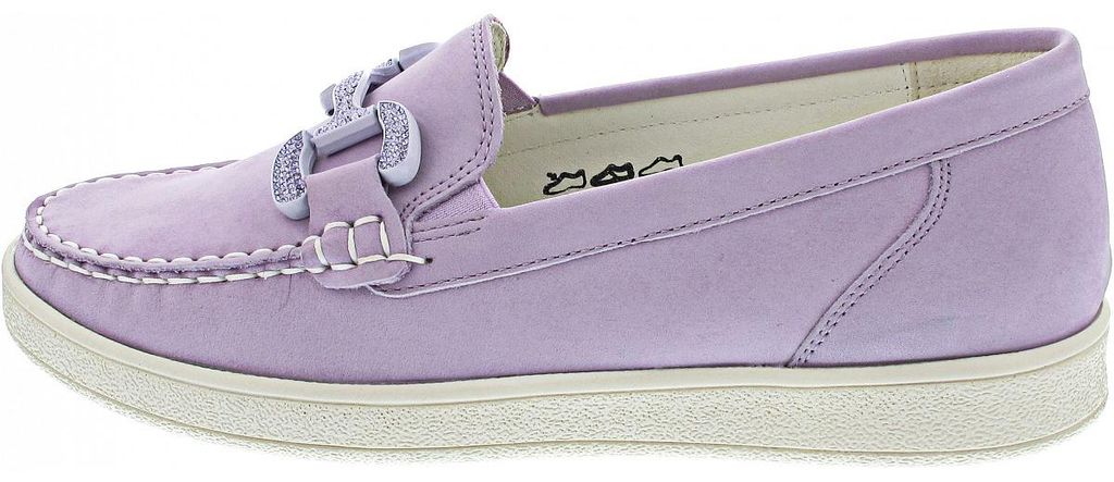 Waldläufer H-Daisy Mokassin Violett in Gr. 39 Produktbild 