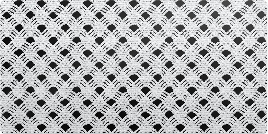 Durchbrochenes Netzmuster– Schreibtischunterlage – Schreibtisch Tischunterlage – 120x60 cm – Unterlage Groß Schreibtischmatte