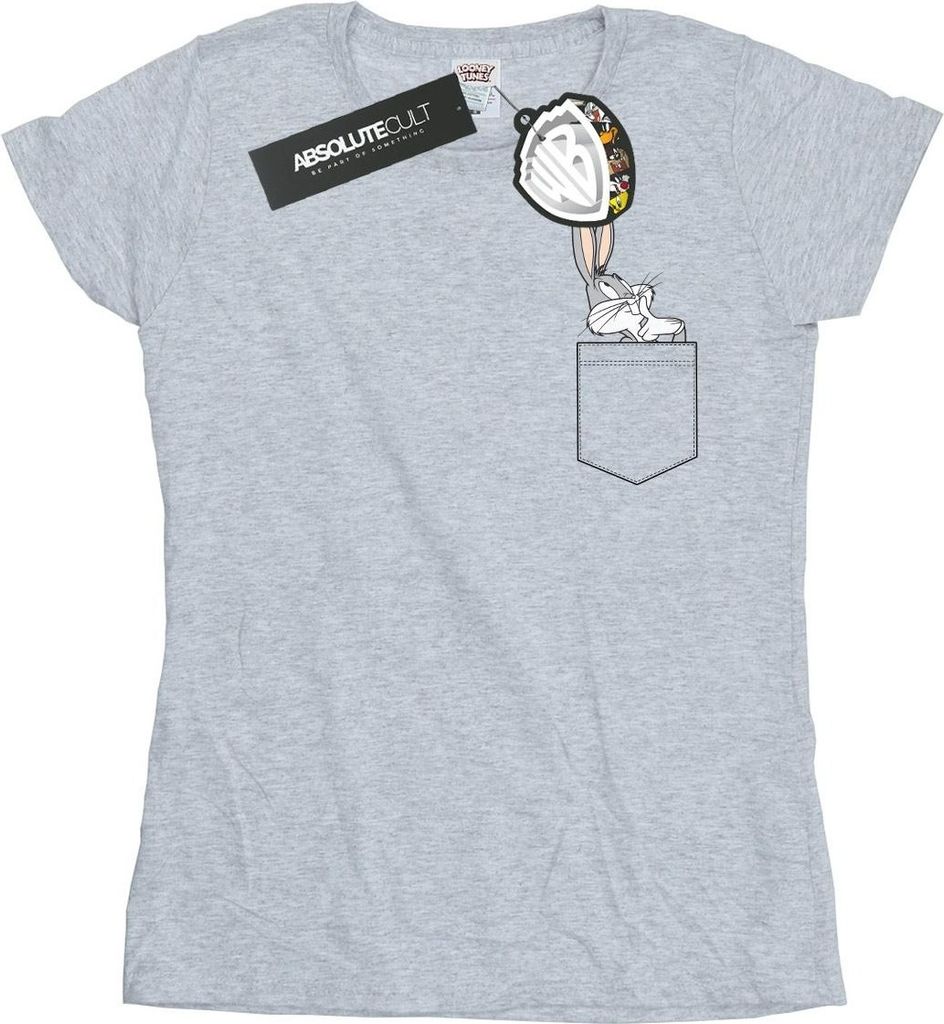 Looney Tunes - T-Shirt für Damen BI27172 (XXL) (Grau) Produktbild 