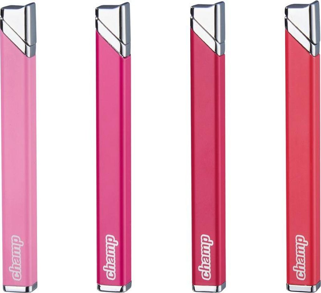 Metallisches Pink Slim Mix Feuerzeug Produktbild 
