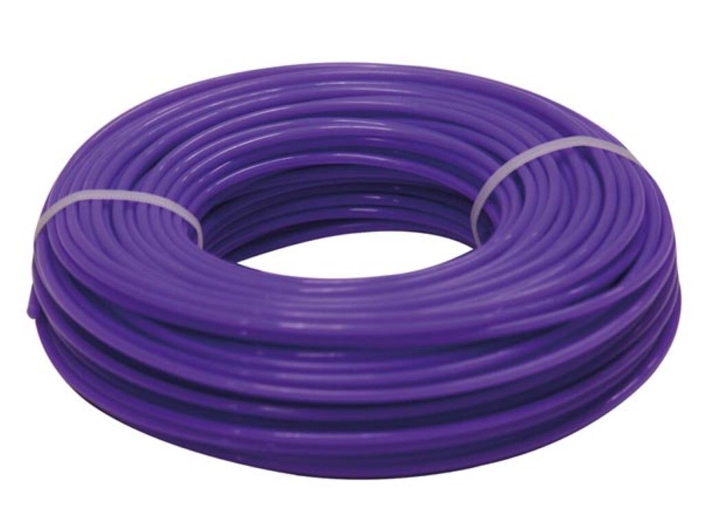 Toolland Trimmerfaden, Nylon, Violett, 3 mm, 25 m Produktbild 