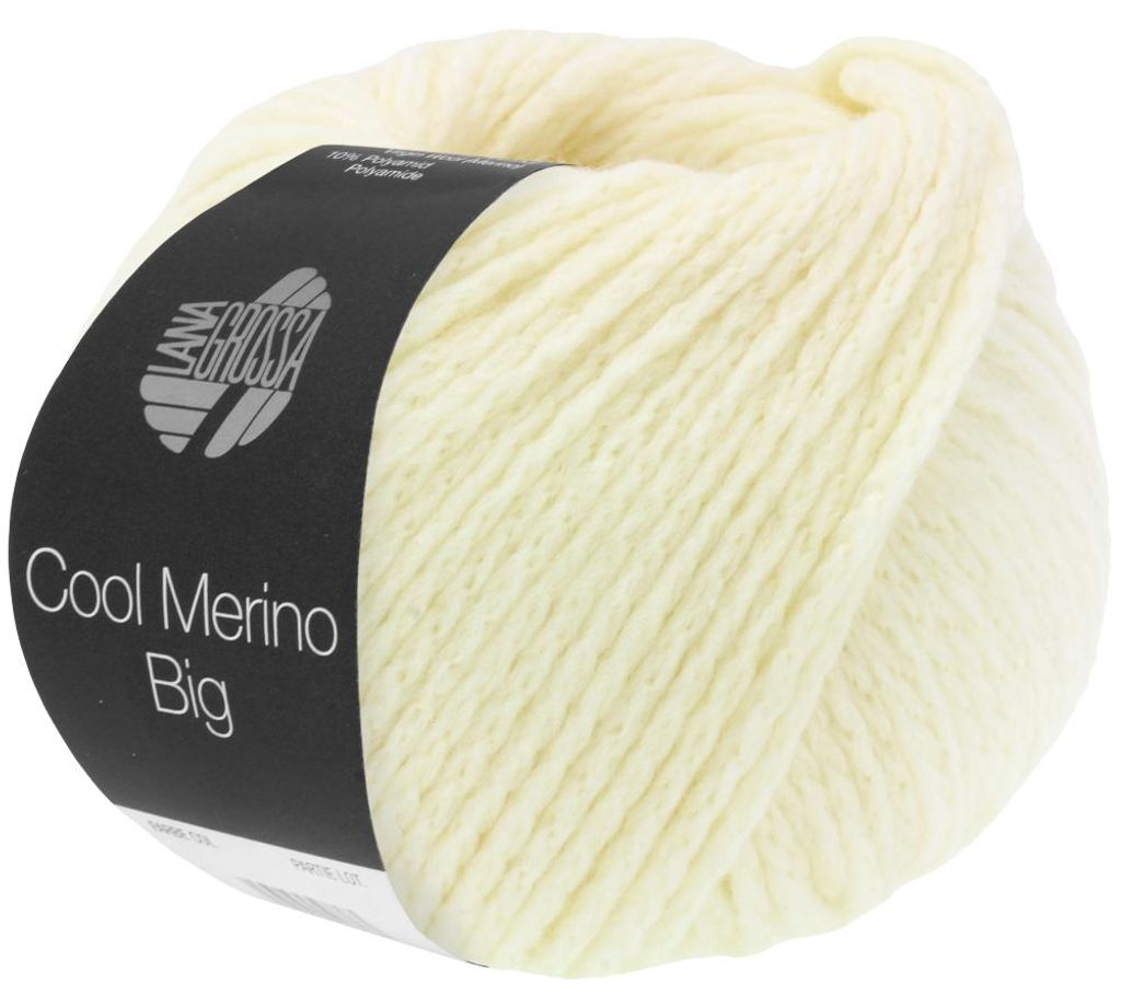 Lana Grossa - Cool Merino Big 0201 rohweiß Produktbild 
