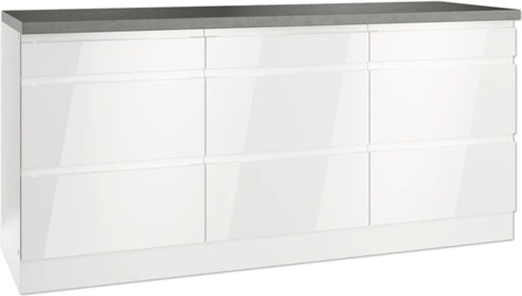 Held Möbel Auszugunterschrank Kiel BxTxH 180 x 60 x 86 cm Produktbild 