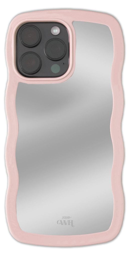 xoxo Wildhearts Wavy mirror case Pink - iPhone 15 Pro Produktbild 