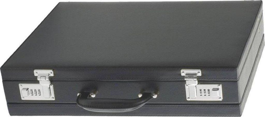 Alassio Attaché Case PONTE, Leder, Schwarz Produktbild 