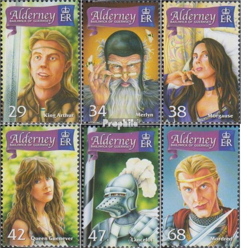 Briefmarken GB - Alderney 2006 Mi 266-271 (kompl.Ausg.) postfrisch White