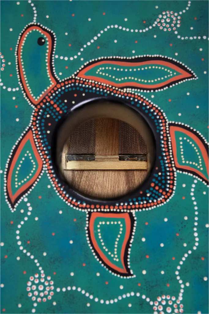 Cajon Proline Turtle Design pour set acoustique - Percussion de voyage