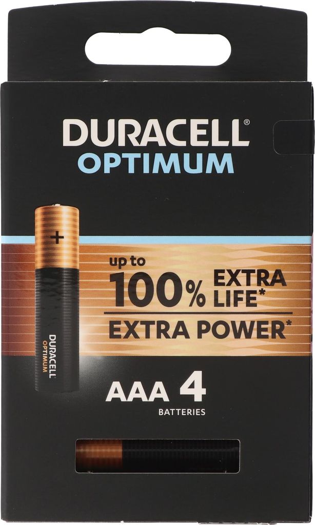 Duracell 5000394137516, Einwegbatterie, AAA, 4 Stück(e), Mehrfarbig, 76 mm, 128 mm