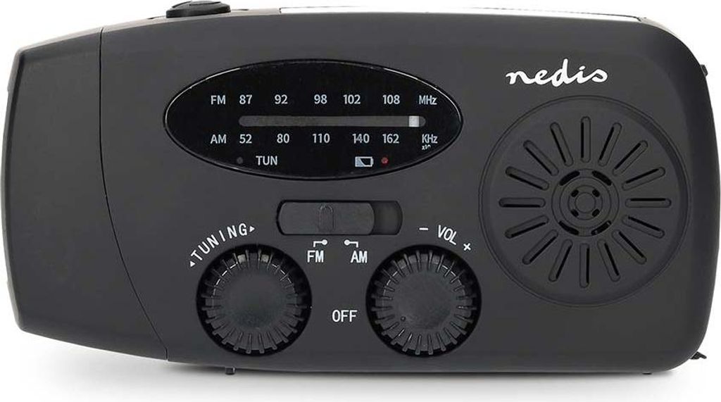 Nedis Notfallradio - Tisch Ausführumg - AM / FM - Produktbild 
