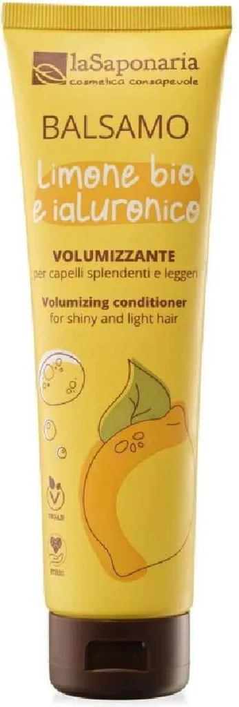Après-shampooing Citron Bio La Saponaria 150ml brillance et démêlage