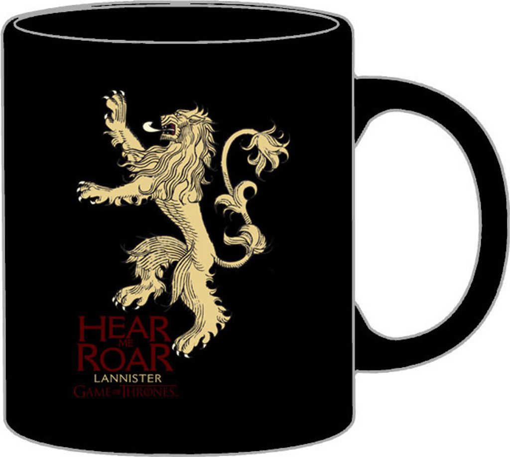 SD Toys Game of Thrones Tasse Lannister schwarz SDTSDT27299