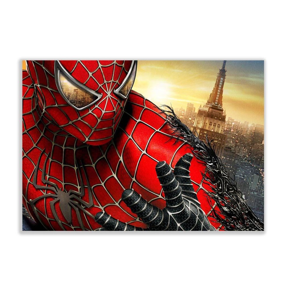 Malen-nach-Zahlen mit einem Rahmen Gemälde - Spider-Man 50 Produktbild 