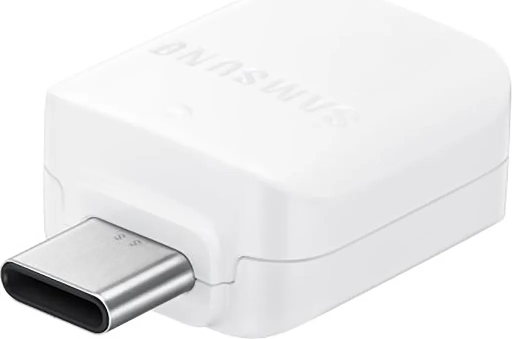 Adattatore Samsung Originale EE-UN930 USB-C a USB-A OTG Bianco Bulk