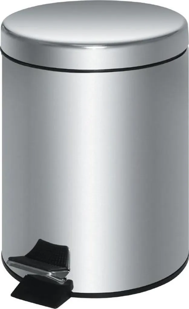 Poubelle de cuisine à pédale 20L en Inox - Collecteur de déchets ménager