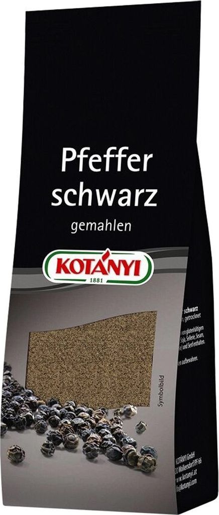 Kotanyi Pfeffer schwarz gemahlen Würz Allrounder Produktbild 