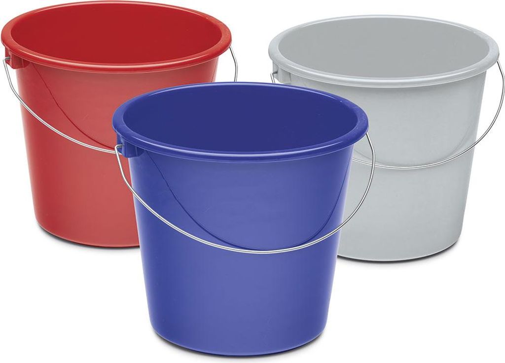 Kbelík pro domácnost 5 litrů různých barev Obrázek produktu 
