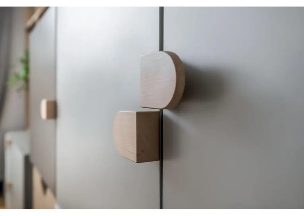 Bibliothèque à Cases avec Meuble Bas 2 Portes STIGE pour le Rangement - 5