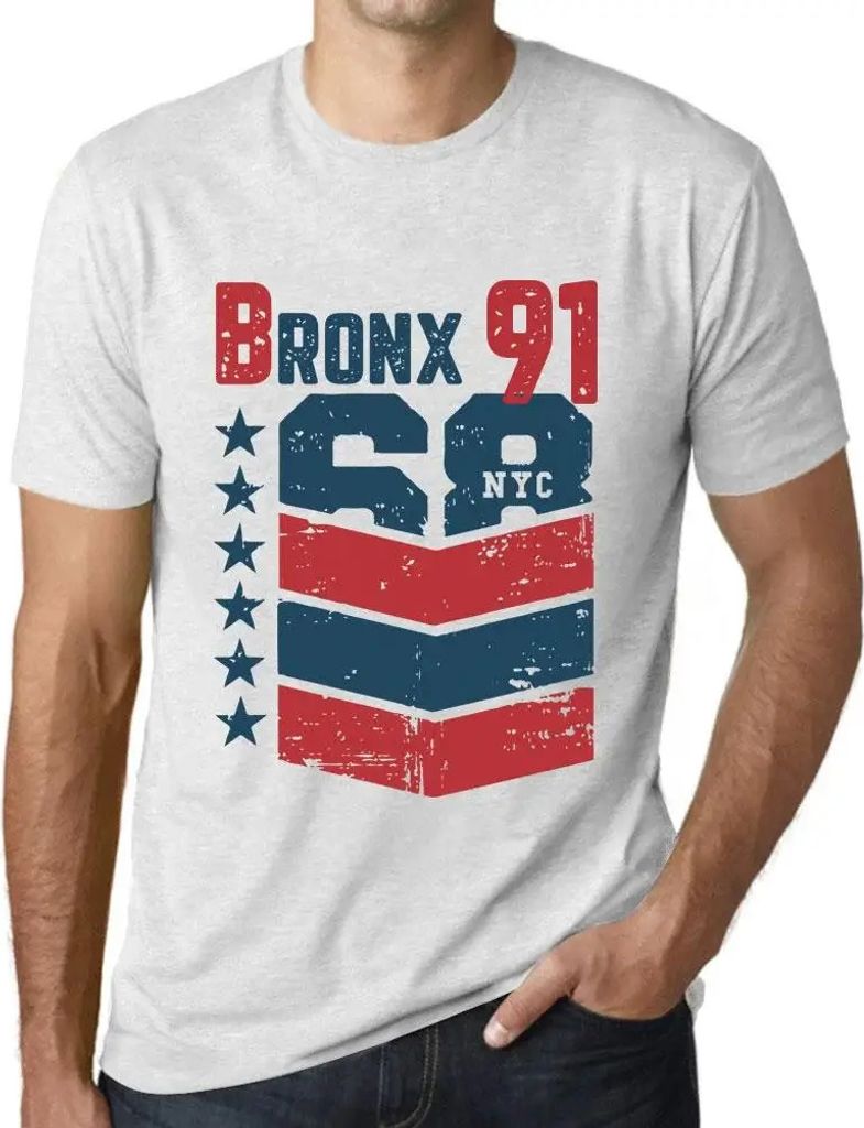 Herren Grafik T-Shirt Bronx 91 Geschenk 91. Geburtstag Jahrestag 91 Jahre Jubiläum 91 Jährige Mann Jahrgang 1933 Kurzarm Lustige Druck