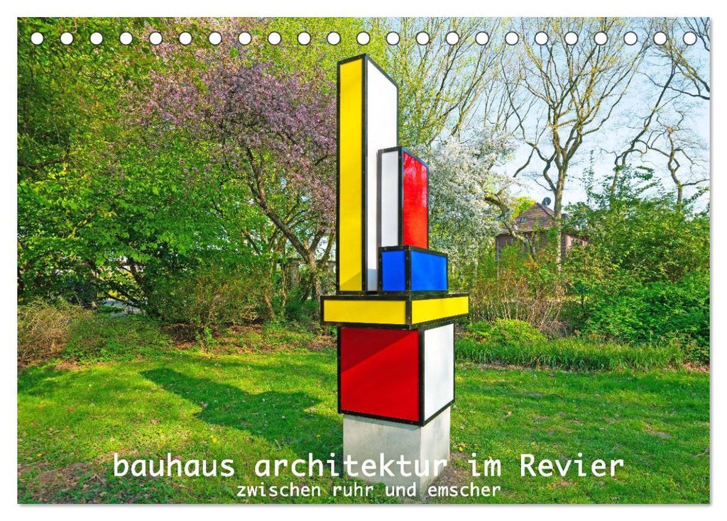 Bauhaus-Architektur im Ruhrgebiet (Tischkalender 2027 DIN A5 quer), CALVENDO Monatskalender