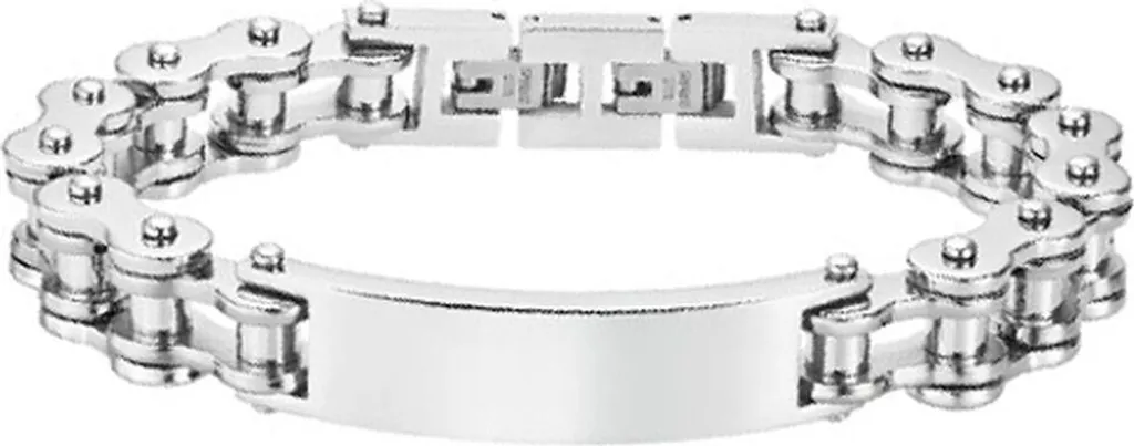 Bracelet rigide Lotus LS2265-2/1 maillons acier poli et éclat durable